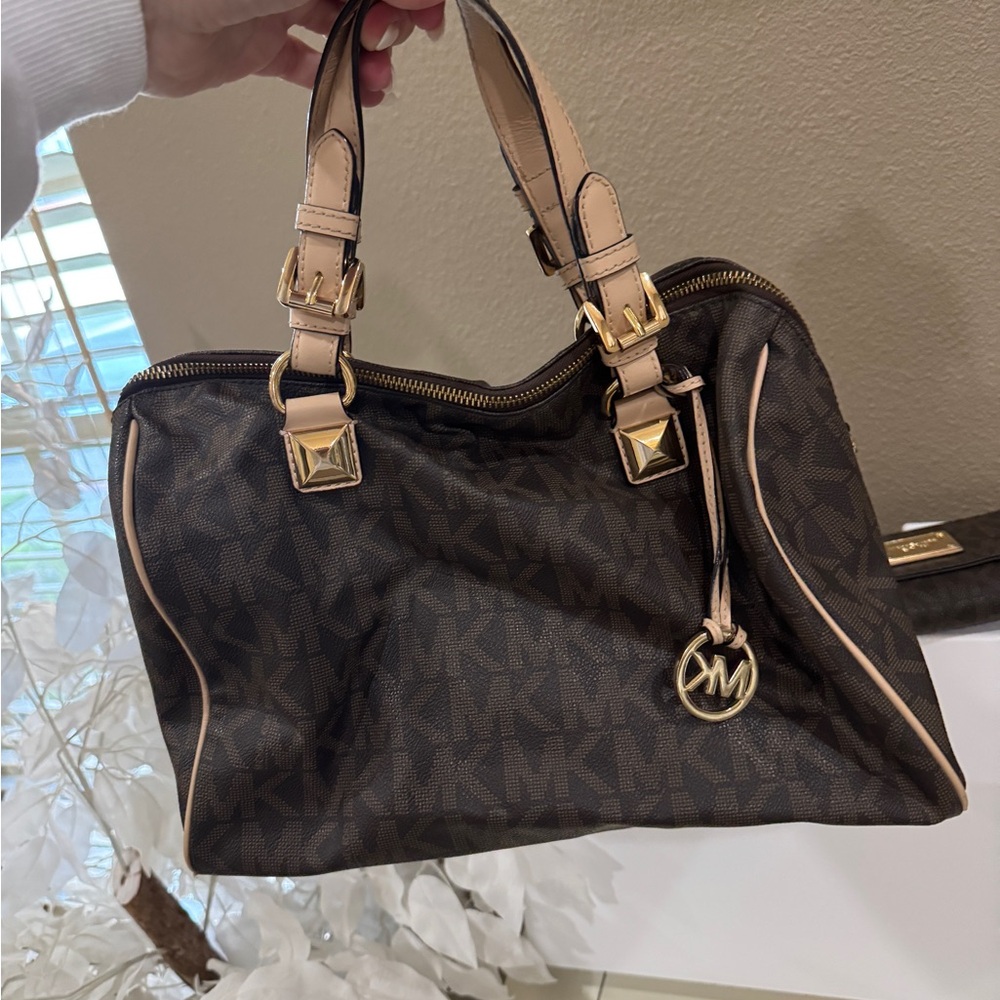 Michael Kors Brown Signature Handbag